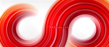 Gökkuşağı sıvı renkli arka plan - girdap ve daireler, bükülmüş sıvı renkler, renkli mermer veya plastik dalgalı doku zemin, çok renkli şablonu için iş veya teknoloji