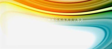 Gökkuşağı sıvı renk arka plan Bükülü sıvı tasarım, renkli mermer veya plastik dalgalı doku zemin, çok renkli şablonu için iş veya teknoloji sunu veya web broşür kapak