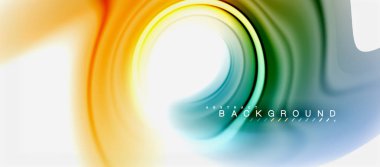 Gökkuşağı sıvı renk arka plan Bükülü sıvı tasarım, renkli mermer veya plastik dalgalı doku zemin, çok renkli şablonu için iş veya teknoloji sunu veya web broşür kapak