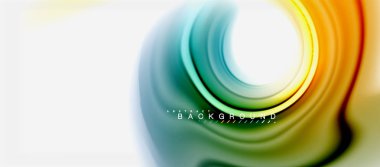 Gökkuşağı sıvı renk arka plan Bükülü sıvı tasarım, renkli mermer veya plastik dalgalı doku zemin, çok renkli şablonu için iş veya teknoloji sunu veya web broşür kapak