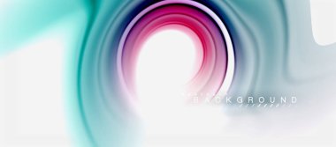 Gökkuşağı sıvı renk arka plan Bükülü sıvı tasarım, renkli mermer veya plastik dalgalı doku zemin, çok renkli şablonu için iş veya teknoloji sunu veya web broşür kapak