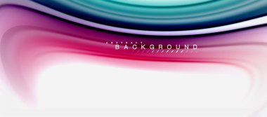 Gökkuşağı sıvı renk arka plan Bükülü sıvı tasarım, renkli mermer veya plastik dalgalı doku zemin, çok renkli şablonu için iş veya teknoloji sunu veya web broşür kapak