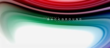 Gökkuşağı sıvı renk arka plan Bükülü sıvı tasarım, renkli mermer veya plastik dalgalı doku zemin, çok renkli şablonu için iş veya teknoloji sunu veya web broşür kapak