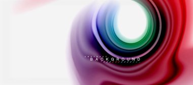 Gökkuşağı sıvı renk arka plan Bükülü sıvı tasarım, renkli mermer veya plastik dalgalı doku zemin, çok renkli şablonu için iş veya teknoloji sunu veya web broşür kapak