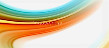 Gökkuşağı sıvı renk arka plan Bükülü sıvı tasarım, renkli mermer veya plastik dalgalı doku zemin, çok renkli şablonu için iş veya teknoloji sunu veya web broşür kapak