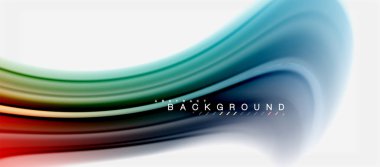 Gökkuşağı sıvı renk arka plan Bükülü sıvı tasarım, renkli mermer veya plastik dalgalı doku zemin, çok renkli şablonu için iş veya teknoloji sunu veya web broşür kapak