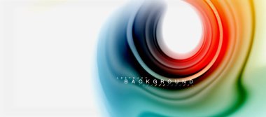 Gökkuşağı sıvı renk arka plan Bükülü sıvı tasarım, renkli mermer veya plastik dalgalı doku zemin, çok renkli şablonu için iş veya teknoloji sunu veya web broşür kapak