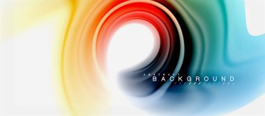 Gökkuşağı sıvı renk arka plan Bükülü sıvı tasarım, renkli mermer veya plastik dalgalı doku zemin, çok renkli şablonu için iş veya teknoloji sunu veya web broşür kapak