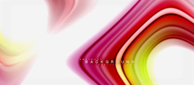 Gökkuşağı sıvı renk arka plan Bükülü sıvı tasarım, renkli mermer veya plastik dalgalı doku zemin, çok renkli şablonu için iş veya teknoloji sunu veya web broşür kapak