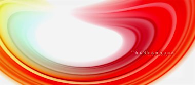 Gökkuşağı sıvı renk arka plan Bükülü sıvı tasarım, renkli mermer veya plastik dalgalı doku zemin, çok renkli şablonu için iş veya teknoloji sunu veya web broşür kapak