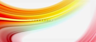 Gökkuşağı sıvı renk arka plan Bükülü sıvı tasarım, renkli mermer veya plastik dalgalı doku zemin, çok renkli şablonu için iş veya teknoloji sunu veya web broşür kapak