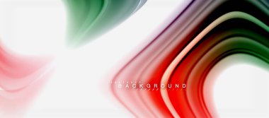 Gökkuşağı sıvı renk arka plan Bükülü sıvı tasarım, renkli mermer veya plastik dalgalı doku zemin, çok renkli şablonu için iş veya teknoloji sunu veya web broşür kapak