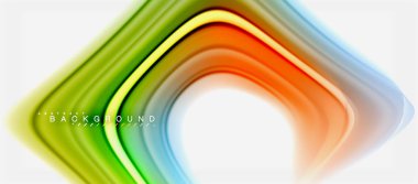 Gökkuşağı sıvı renk arka plan Bükülü sıvı tasarım, renkli mermer veya plastik dalgalı doku zemin, çok renkli şablonu için iş veya teknoloji sunu veya web broşür kapak