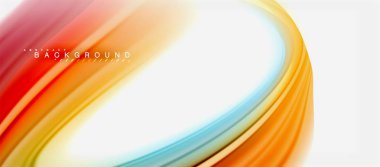 Gökkuşağı sıvı renk arka plan Bükülü sıvı tasarım, renkli mermer veya plastik dalgalı doku zemin, çok renkli şablonu için iş veya teknoloji sunu veya web broşür kapak