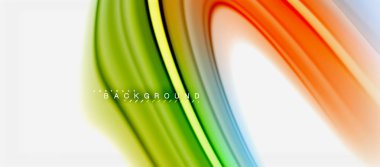 Gökkuşağı sıvı renk arka plan Bükülü sıvı tasarım, renkli mermer veya plastik dalgalı doku zemin, çok renkli şablonu için iş veya teknoloji sunu veya web broşür kapak