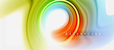 Gökkuşağı sıvı renk arka plan Bükülü sıvı tasarım, renkli mermer veya plastik dalgalı doku zemin, çok renkli şablonu için iş veya teknoloji sunu veya web broşür kapak