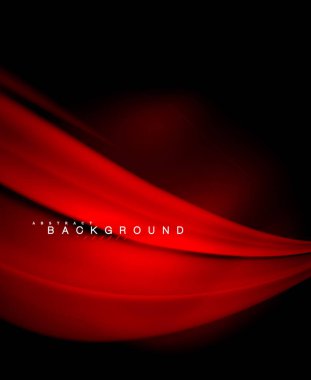 Neon holografik sıvı renkli dalga web, duvar kağıdı, desen, doku ve arka plan için