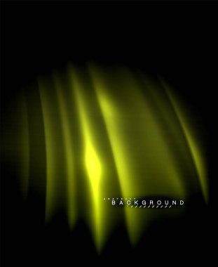 Neon parlayan techno hatları, yüksek teknoloji fütüristik arka plan şablonu kare şekilleri ile