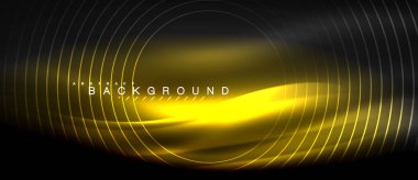 Neon parlayan çizgiler, sihirli enerji uzay ışığı konsepti, soyut arka plan duvar kağıdı tasarımı