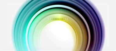 Gökkuşağı sıvı renkli arka plan - girdap ve daireler, bükülmüş sıvı renkler, renkli mermer veya plastik dalgalı doku zemin, çok renkli şablonu için iş veya teknoloji