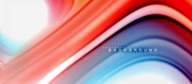 Gökkuşağı sıvı renk arka plan Bükülü sıvı tasarım, renkli mermer veya plastik dalgalı doku zemin, çok renkli şablonu için iş veya teknoloji sunu veya web broşür kapak