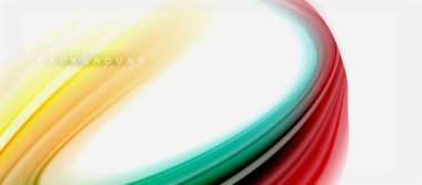 Gökkuşağı sıvı renk arka plan Bükülü sıvı tasarım, renkli mermer veya plastik dalgalı doku zemin, çok renkli şablonu için iş veya teknoloji sunu veya web broşür kapak