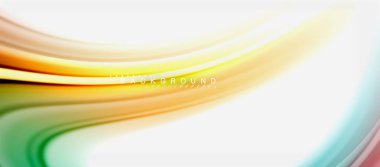 Gökkuşağı sıvı renk arka plan Bükülü sıvı tasarım, renkli mermer veya plastik dalgalı doku zemin, çok renkli şablonu için iş veya teknoloji sunu veya web broşür kapak