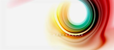 Gökkuşağı sıvı renk arka plan Bükülü sıvı tasarım, renkli mermer veya plastik dalgalı doku zemin, çok renkli şablonu için iş veya teknoloji sunu veya web broşür kapak