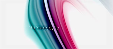 Gökkuşağı sıvı renk arka plan Bükülü sıvı tasarım, renkli mermer veya plastik dalgalı doku zemin, çok renkli şablonu için iş veya teknoloji sunu veya web broşür kapak