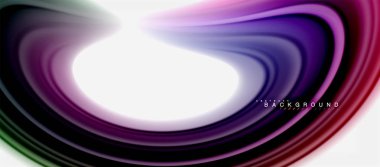 Gökkuşağı sıvı renk arka plan Bükülü sıvı tasarım, renkli mermer veya plastik dalgalı doku zemin, çok renkli şablonu için iş veya teknoloji sunu veya web broşür kapak