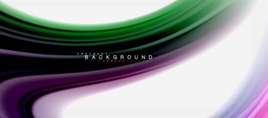 Gökkuşağı sıvı renk arka plan Bükülü sıvı tasarım, renkli mermer veya plastik dalgalı doku zemin, çok renkli şablonu için iş veya teknoloji sunu veya web broşür kapak