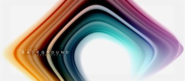 Gökkuşağı sıvı renk arka plan Bükülü sıvı tasarım, renkli mermer veya plastik dalgalı doku zemin, çok renkli şablonu için iş veya teknoloji sunu veya web broşür kapak