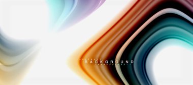 Gökkuşağı sıvı renk arka plan Bükülü sıvı tasarım, renkli mermer veya plastik dalgalı doku zemin, çok renkli şablonu için iş veya teknoloji sunu veya web broşür kapak