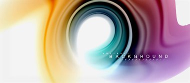 Gökkuşağı sıvı renk arka plan Bükülü sıvı tasarım, renkli mermer veya plastik dalgalı doku zemin, çok renkli şablonu için iş veya teknoloji sunu veya web broşür kapak