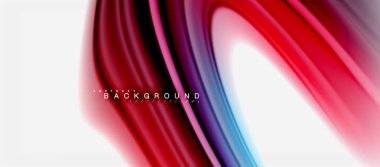 Gökkuşağı sıvı renk arka plan Bükülü sıvı tasarım, renkli mermer veya plastik dalgalı doku zemin, çok renkli şablonu için iş veya teknoloji sunu veya web broşür kapak