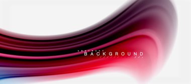 Gökkuşağı sıvı renk arka plan Bükülü sıvı tasarım, renkli mermer veya plastik dalgalı doku zemin, çok renkli şablonu için iş veya teknoloji sunu veya web broşür kapak