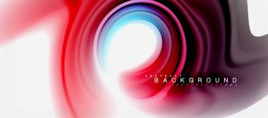 Gökkuşağı sıvı renk arka plan Bükülü sıvı tasarım, renkli mermer veya plastik dalgalı doku zemin, çok renkli şablonu için iş veya teknoloji sunu veya web broşür kapak