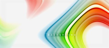 Gökkuşağı sıvı renk arka plan Bükülü sıvı tasarım, renkli mermer veya plastik dalgalı doku zemin, çok renkli şablonu için iş veya teknoloji sunu veya web broşür kapak