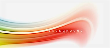 Gökkuşağı sıvı renk arka plan Bükülü sıvı tasarım, renkli mermer veya plastik dalgalı doku zemin, çok renkli şablonu için iş veya teknoloji sunu veya web broşür kapak