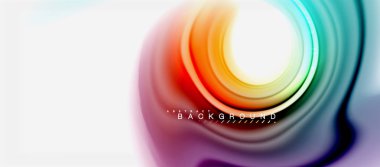 Gökkuşağı sıvı renk arka plan Bükülü sıvı tasarım, renkli mermer veya plastik dalgalı doku zemin, çok renkli şablonu için iş veya teknoloji sunu veya web broşür kapak