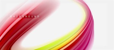 Gökkuşağı sıvı renk arka plan Bükülü sıvı tasarım, renkli mermer veya plastik dalgalı doku zemin, çok renkli şablonu için iş veya teknoloji sunu veya web broşür kapak