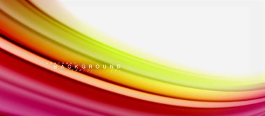 Gökkuşağı sıvı renk arka plan Bükülü sıvı tasarım, renkli mermer veya plastik dalgalı doku zemin, çok renkli şablonu için iş veya teknoloji sunu veya web broşür kapak