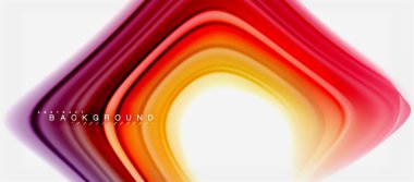 Gökkuşağı sıvı renk arka plan Bükülü sıvı tasarım, renkli mermer veya plastik dalgalı doku zemin, çok renkli şablonu için iş veya teknoloji sunu veya web broşür kapak