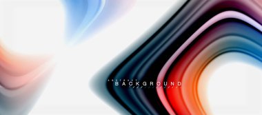 Gökkuşağı sıvı renk arka plan Bükülü sıvı tasarım, renkli mermer veya plastik dalgalı doku zemin, çok renkli şablonu için iş veya teknoloji sunu veya web broşür kapak