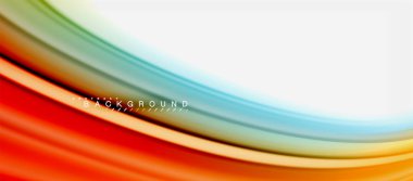 Gökkuşağı sıvı renk arka plan Bükülü sıvı tasarım, renkli mermer veya plastik dalgalı doku zemin, çok renkli şablonu için iş veya teknoloji sunu veya web broşür kapak