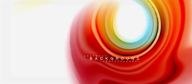 Gökkuşağı sıvı renk arka plan Bükülü sıvı tasarım, renkli mermer veya plastik dalgalı doku zemin, çok renkli şablonu için iş veya teknoloji sunu veya web broşür kapak