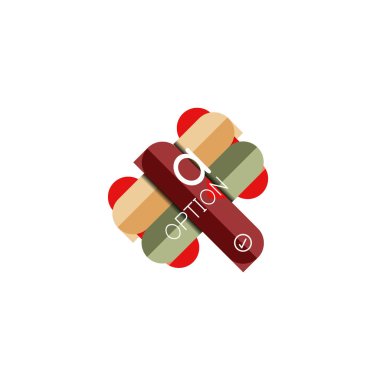 Özet satırları geometrik Infographic layoutabstract satırları geometrik Infographic düzeni, veri görselleştirme tasarım, seçeneği adım adım programı, web kutusu