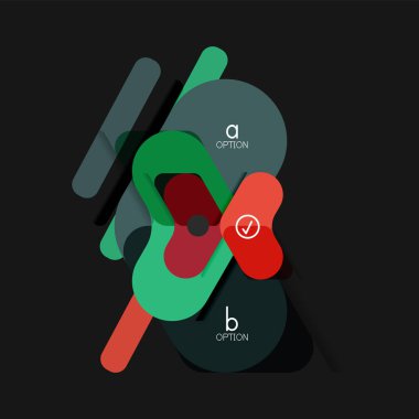 Düz tasarım geometrik infographics, ok şekli vektör etiket veya etiket, Fiyat etiketleri, promosyon rozet, simgesi tasarım, kağıt tarzı düzeni verileri grafik görselleştirme adım adım süreci için için teklif