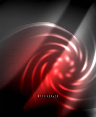 Neon parlayan techno hatları, yüksek teknoloji fütüristik arka plan şablonu kare şekilleri ile