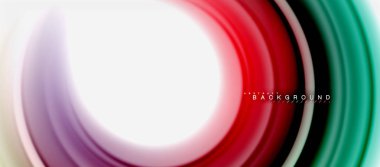 Gökkuşağı sıvı soyut girdap şekli, bükülmüş sıvı renkler tasarım, renkli mermer veya plastik dalgalı doku arka plan, çok renkli şablonu için iş veya teknoloji sunu veya web broşürü